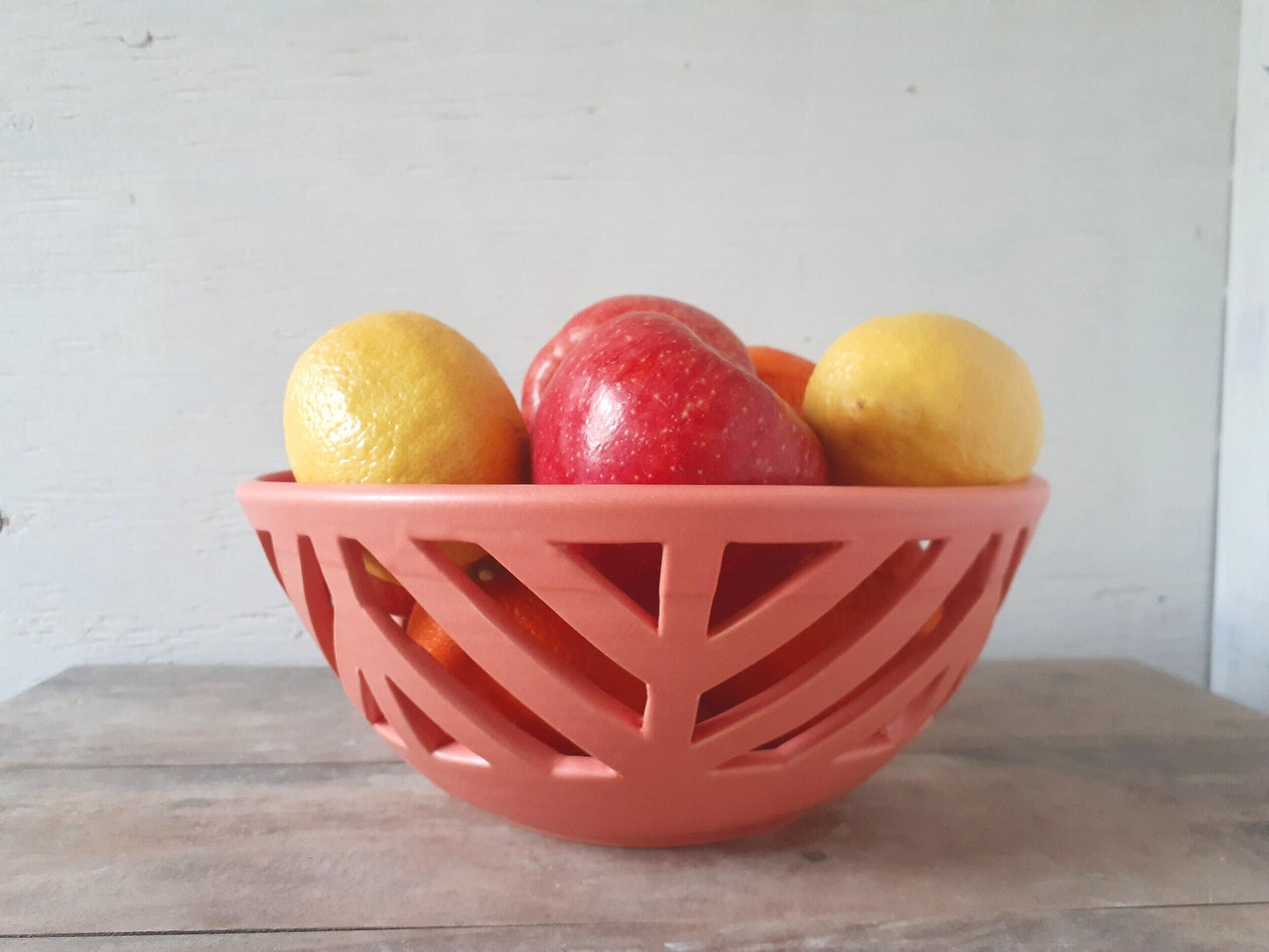 Round Chevron Fruit Bowl