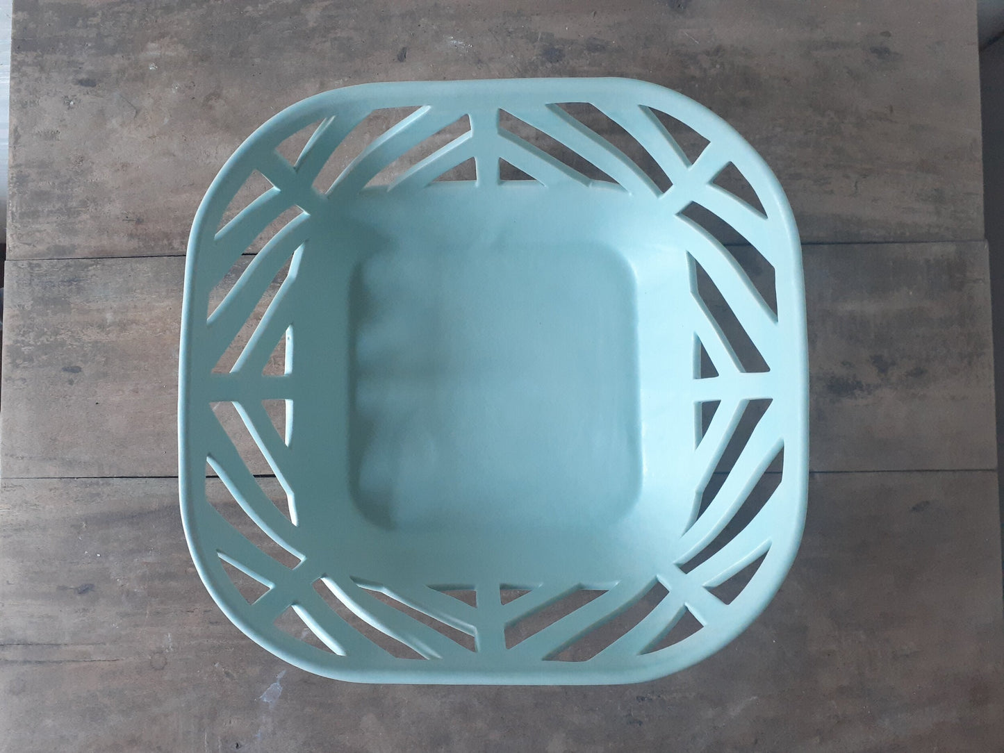 Square Chevron Fruit Bowl