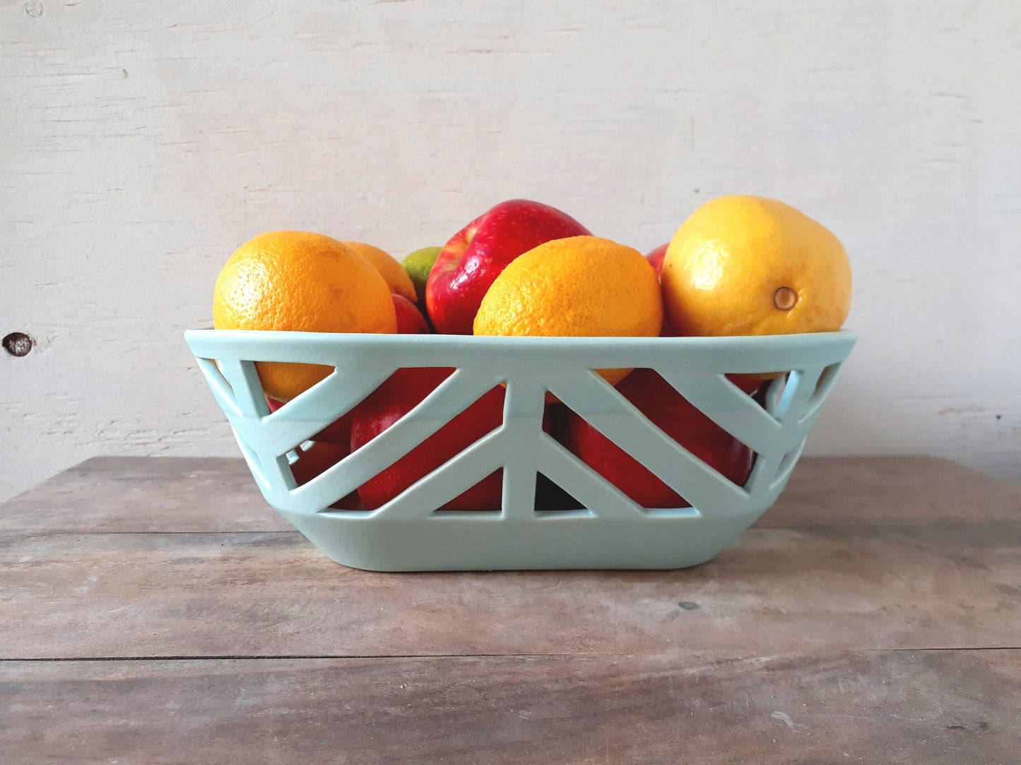 Square Chevron Fruit Bowl