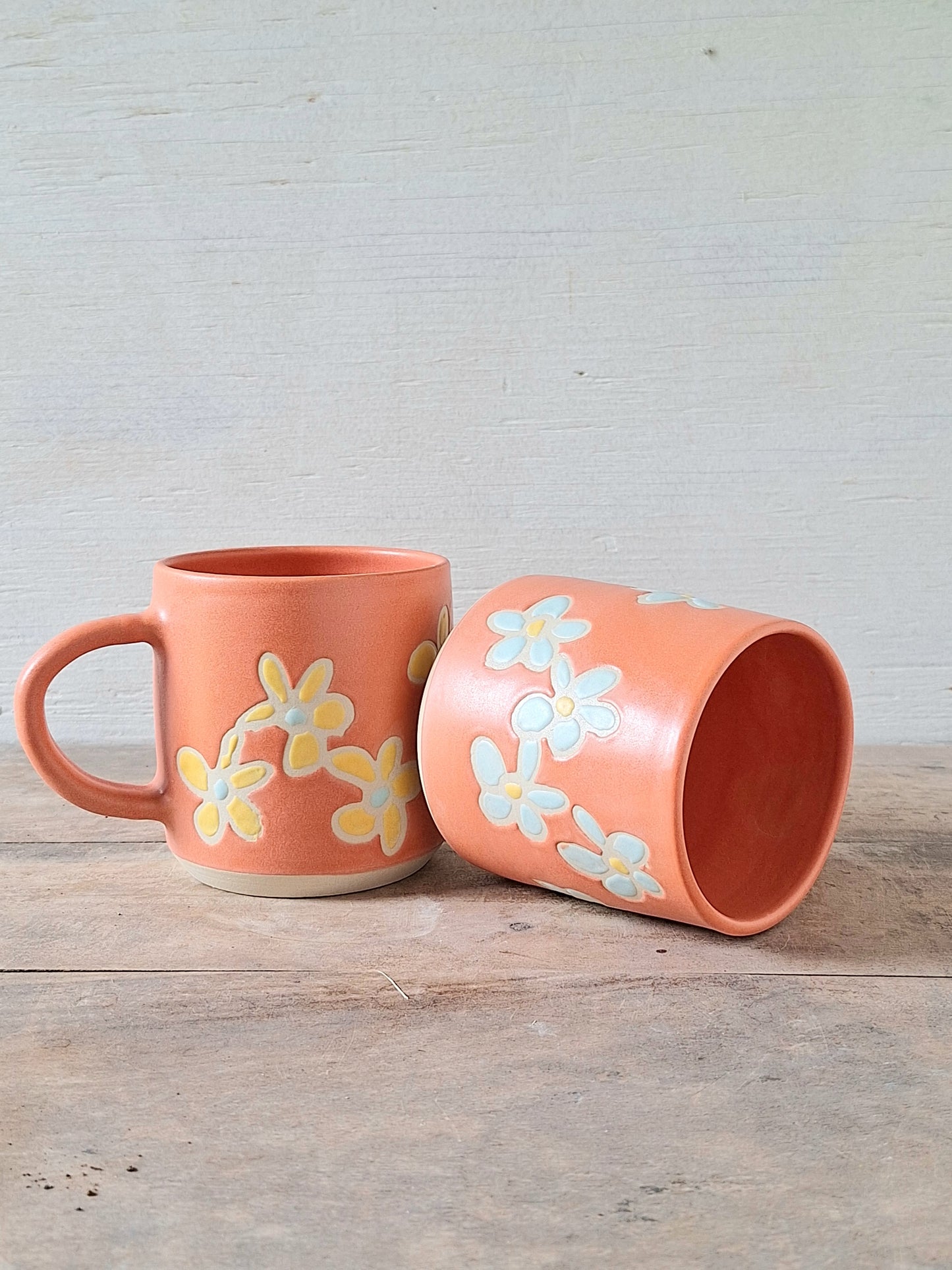 Flowery Mugs